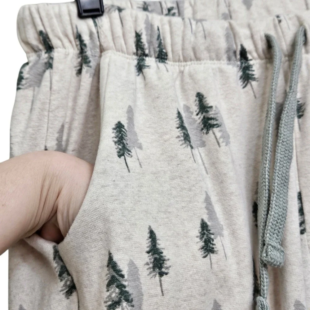 Honest Baby Clothing Womens Pajama Pants L Trees Organic Cotton Lounge Sleepwear